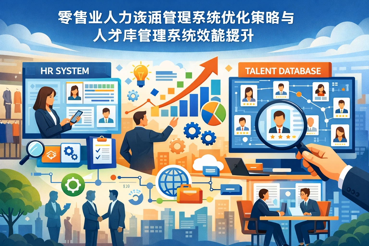 零售业人力资源管理系统优化策略与人才库管理系统效能提升