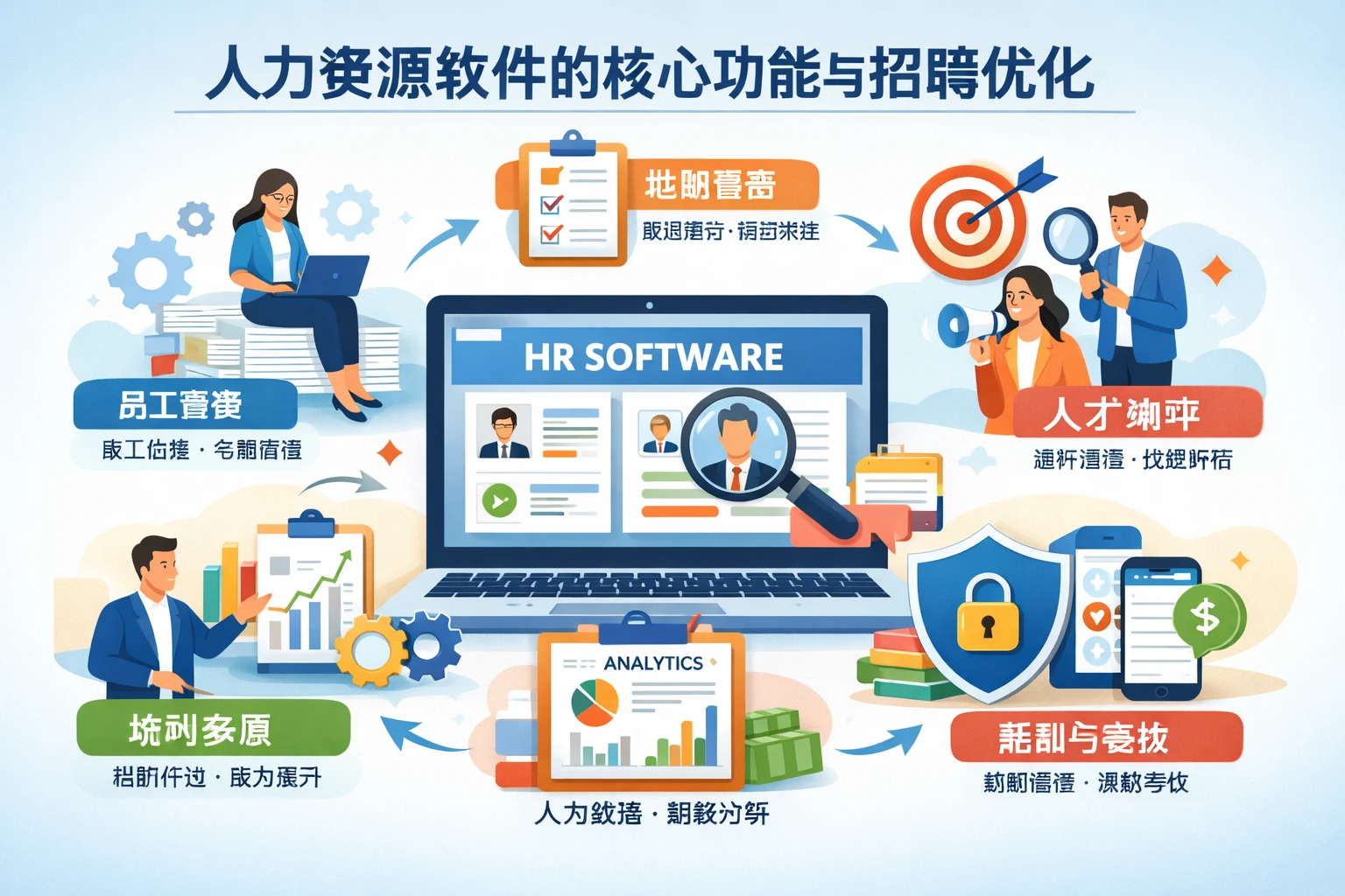 人力资源软件的核心功能与招聘优化