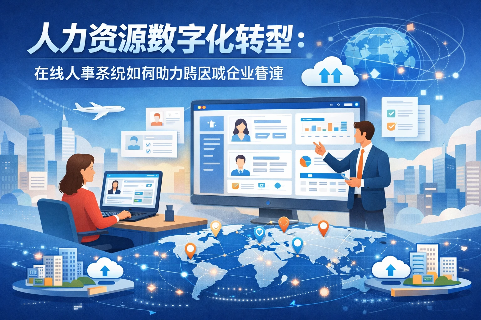 人力资源数字化转型:在线人事系统如何助力跨区域企业管理