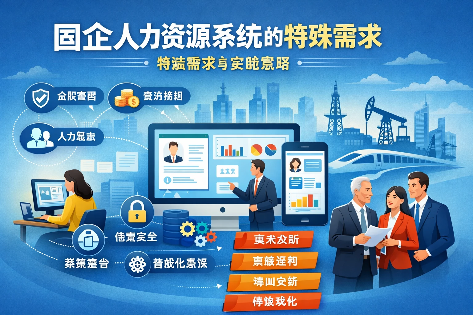 国企人力资源系统的特殊需求与实施策略