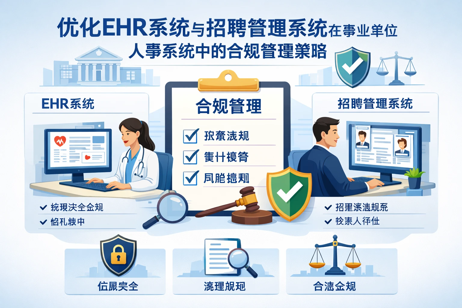 优化ehr系统与招聘管理系统在事业单位人事系统中的合规管理策略