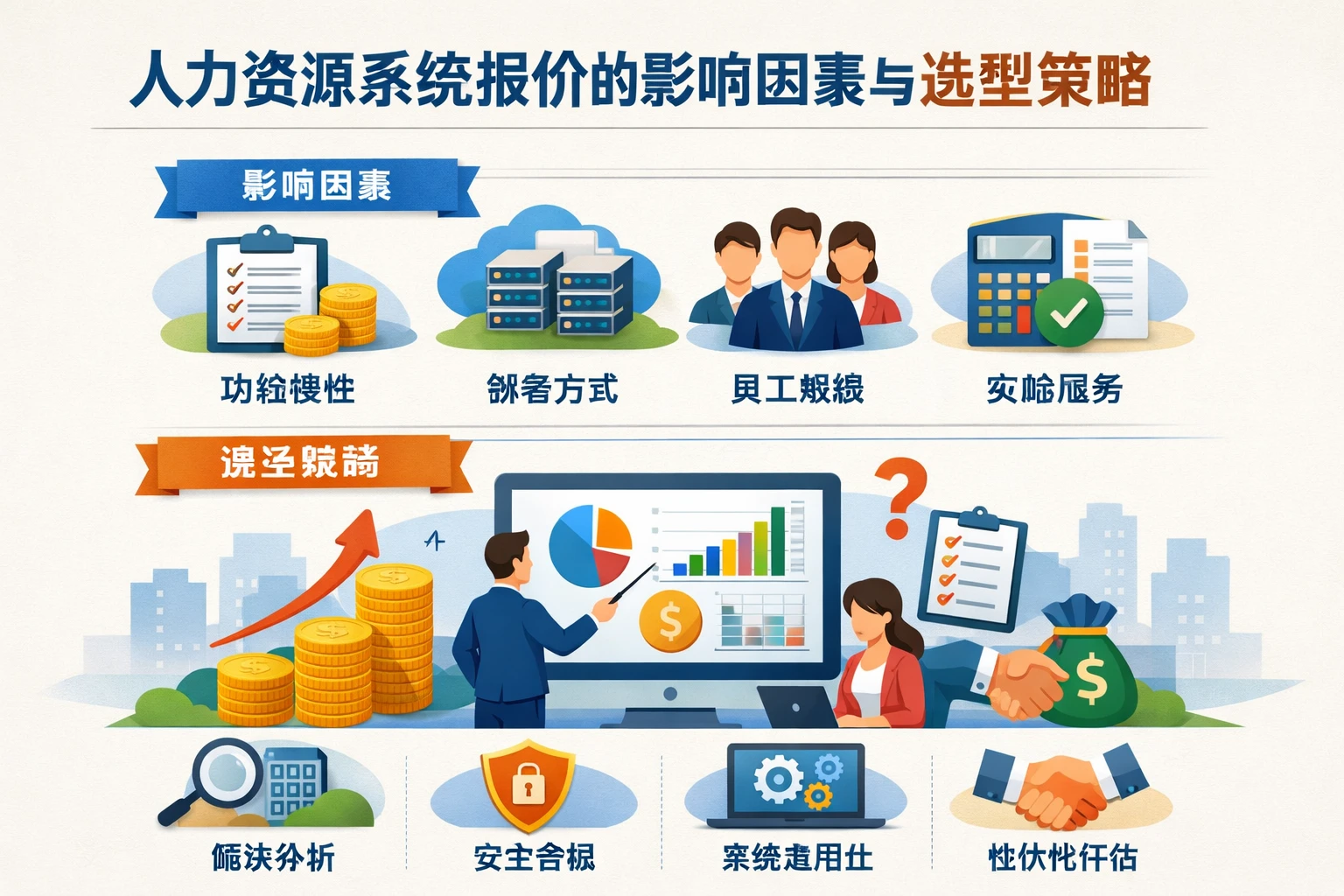 人力资源系统报价的影响因素与选型策略
