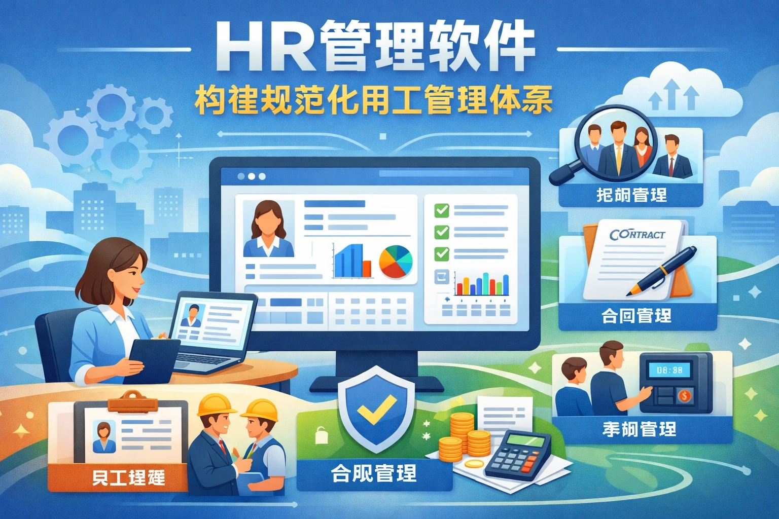HR管理软件:构建规范化用工管理体系