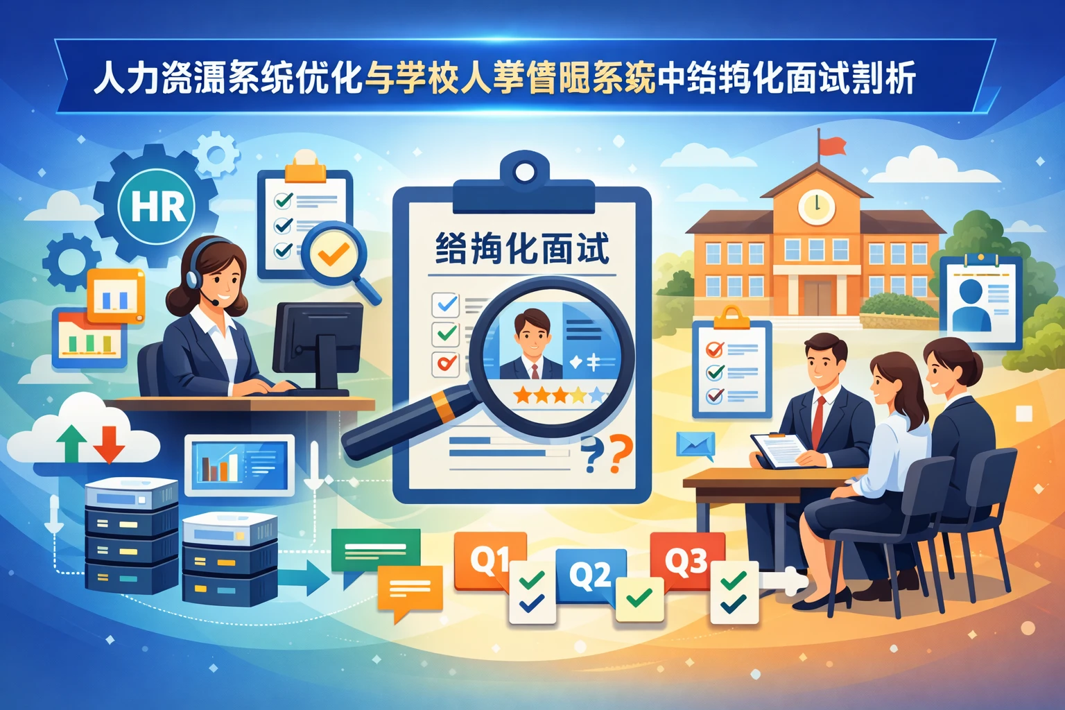 人力资源系统优化与学校人事管理系统中的结构化面试剖析