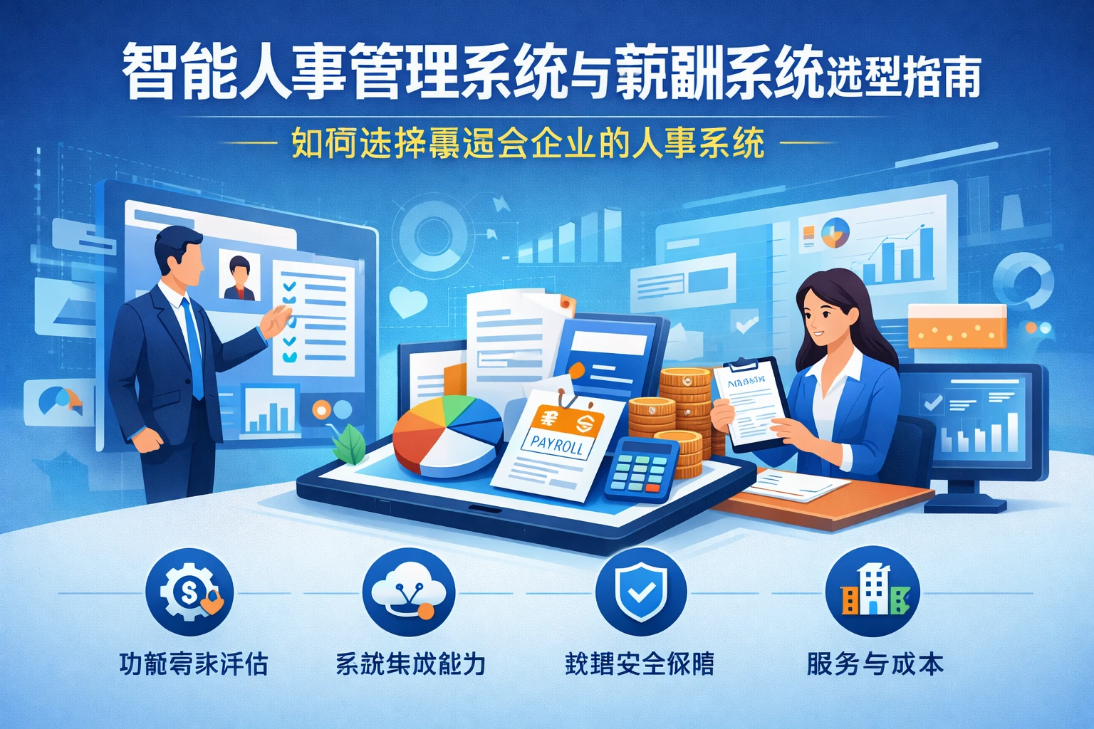 智能人事管理系统与薪酬系统选型指南：如何选择最适合企业的人事系统