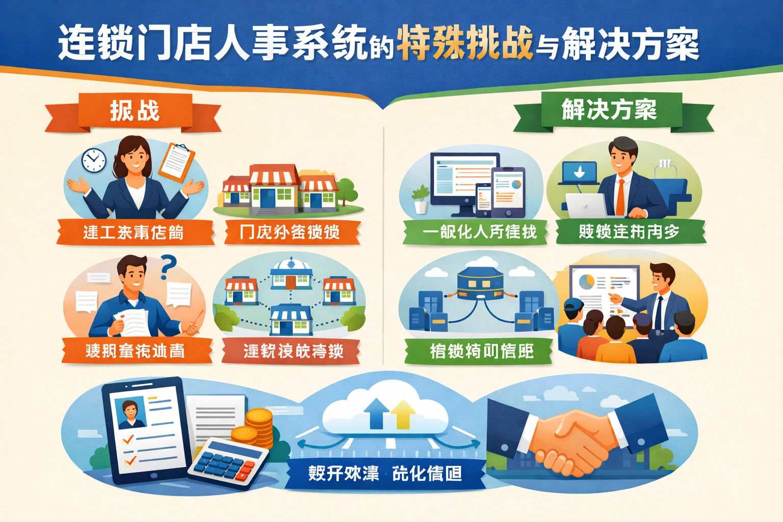 连锁门店人事系统的特殊挑战与解决方案