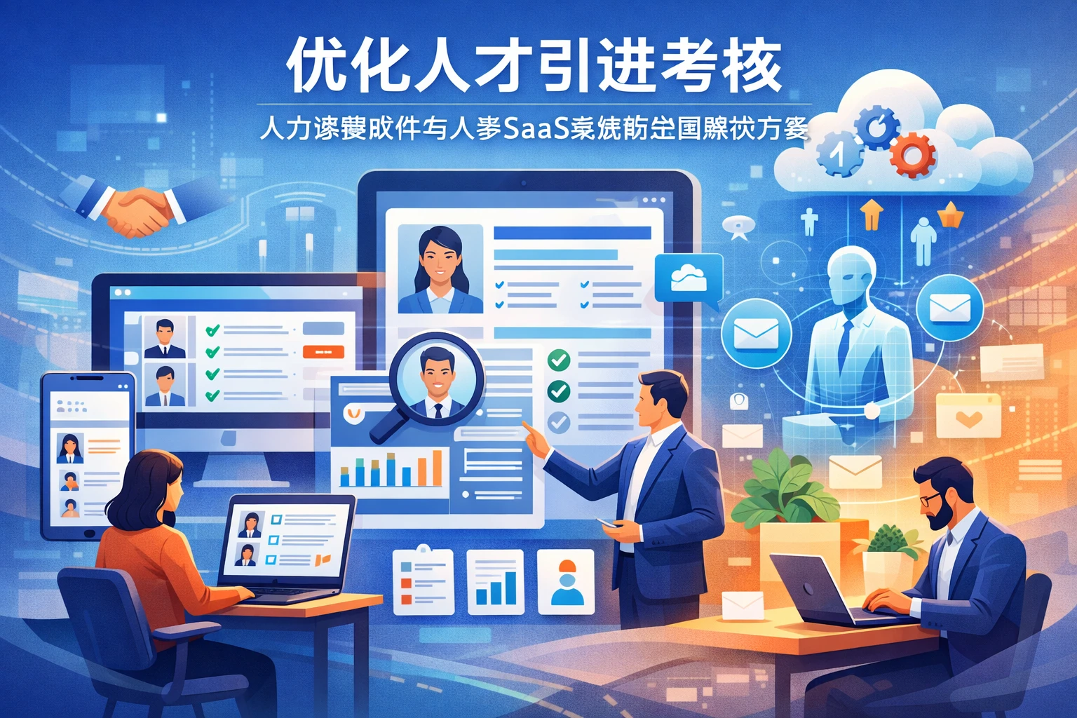 优化人才引进考核：人力资源软件与人事SaaS系统的全面解决方案
