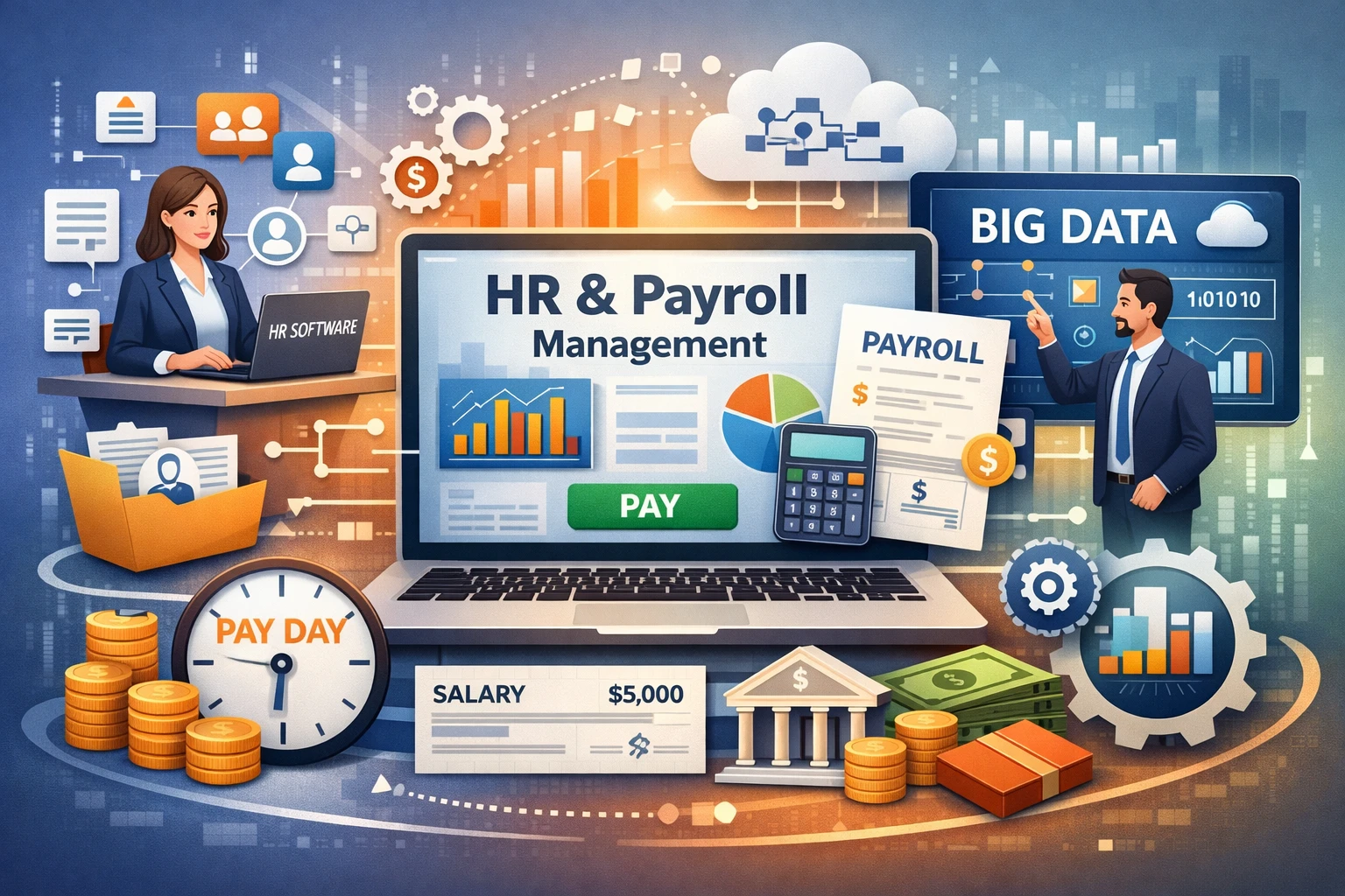 人力资源软件与人事大数据系统在工资管理系统中的关键作用