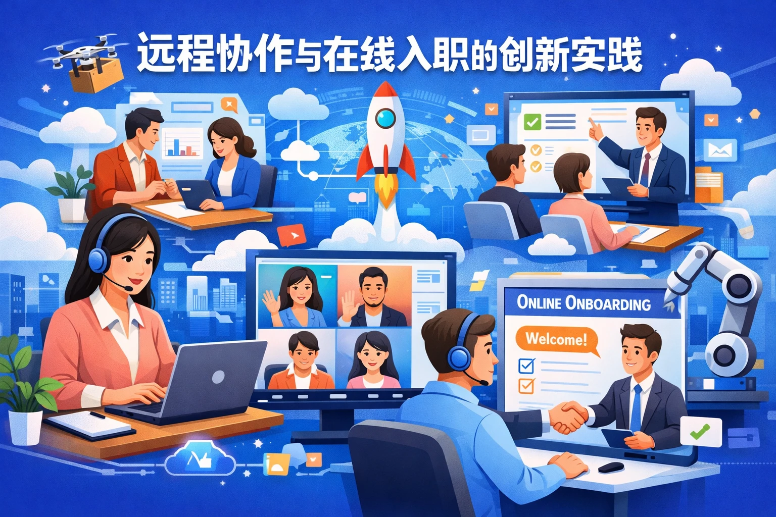 远程协作与在线入职的创新实践