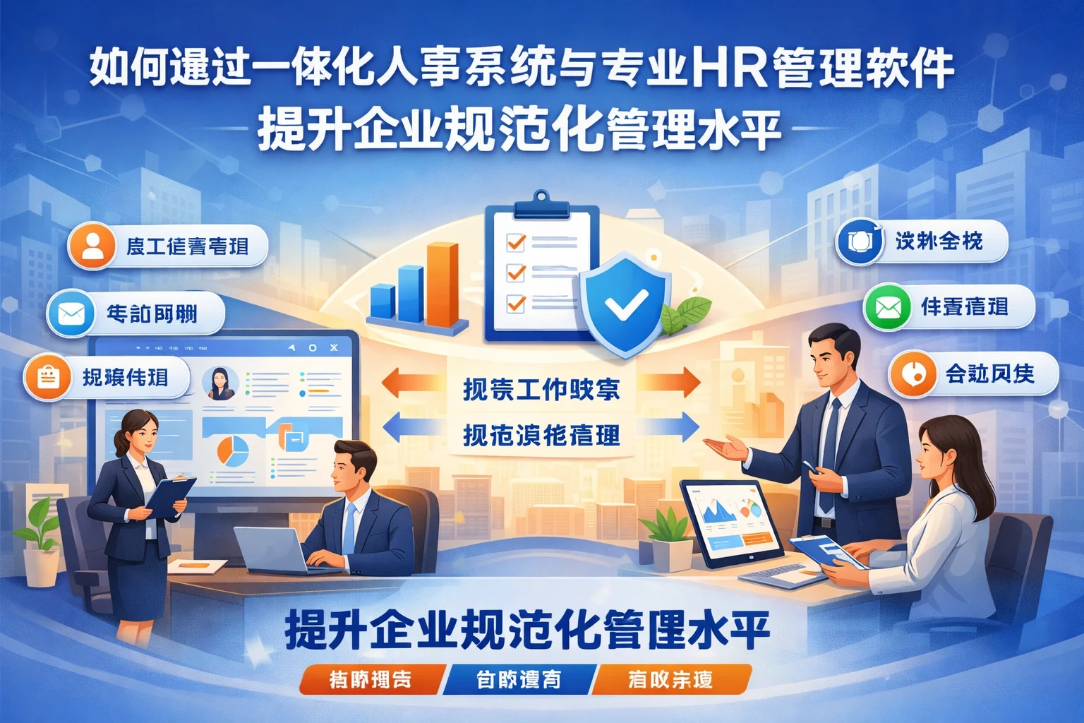 如何通过一体化人事系统与专业HR管理软件提升企业规范化管理水平