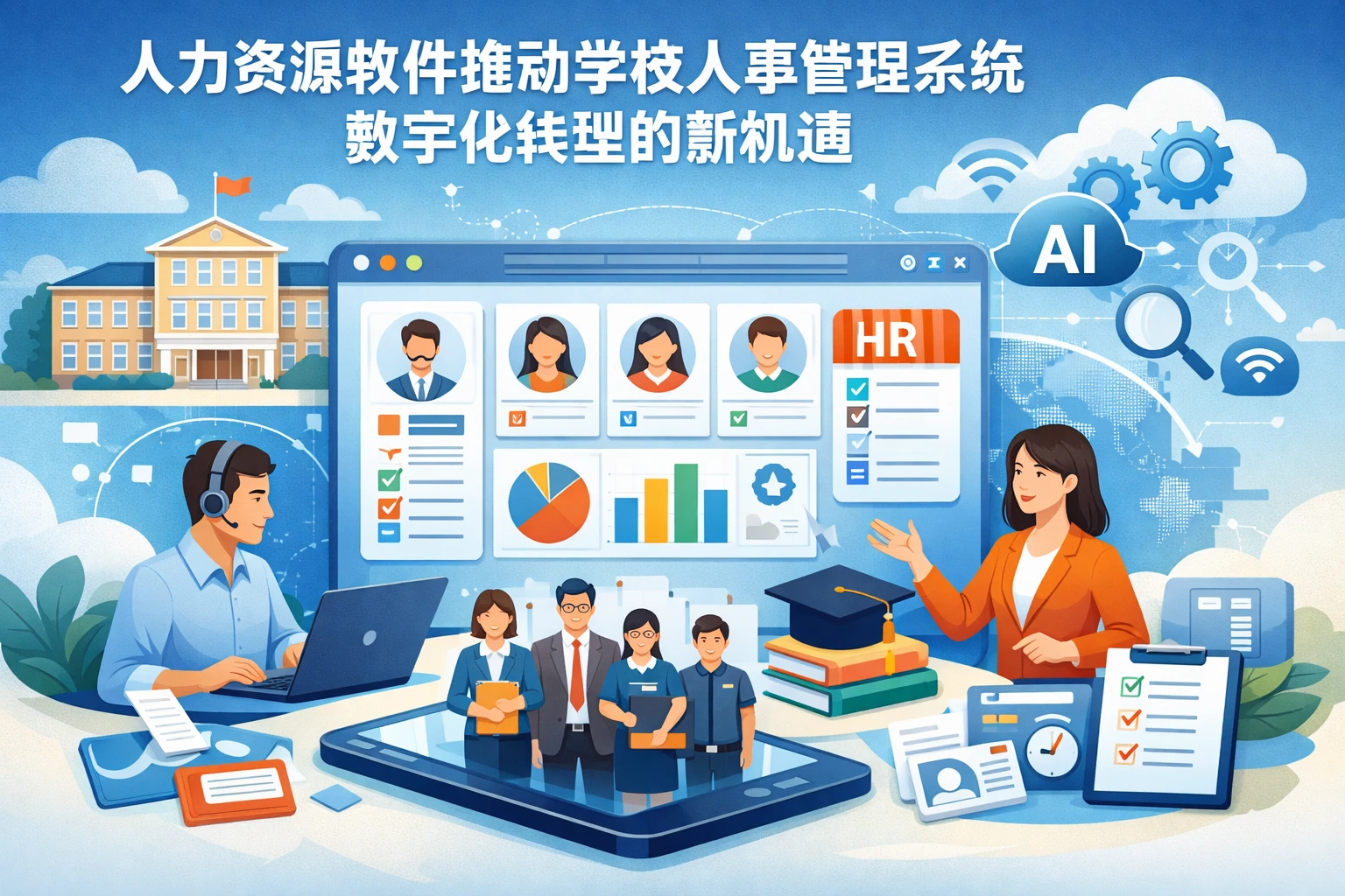 人力资源软件推动学校人事管理系统数字化转型的新机遇
