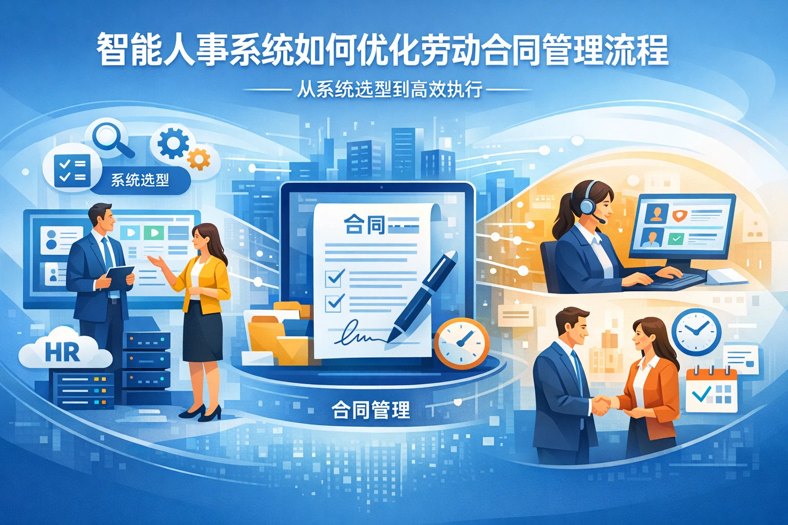 智能人事系统如何优化劳动合同管理流程——从系统选型到高效执行