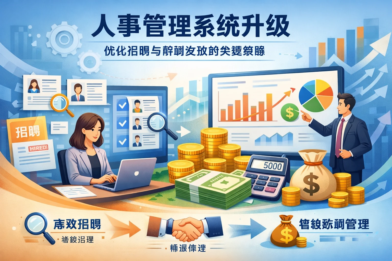 人事管理系统升级：优化招聘与薪酬发放的关键策略