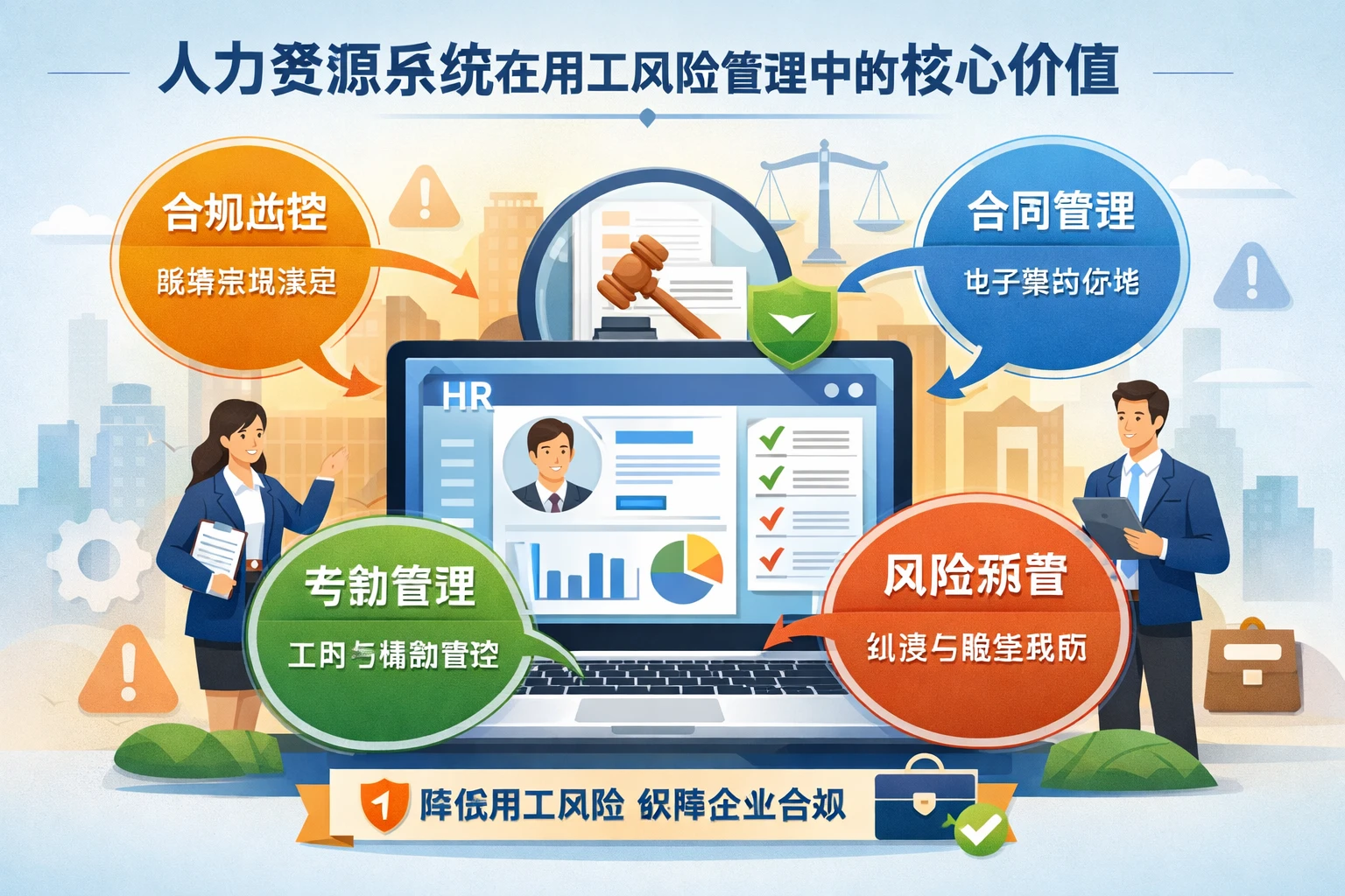 人力资源系统在用工风险管理中的核心价值