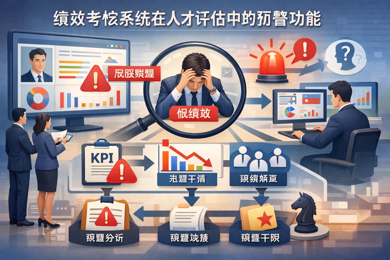 绩效考核系统在人才评估中的预警功能