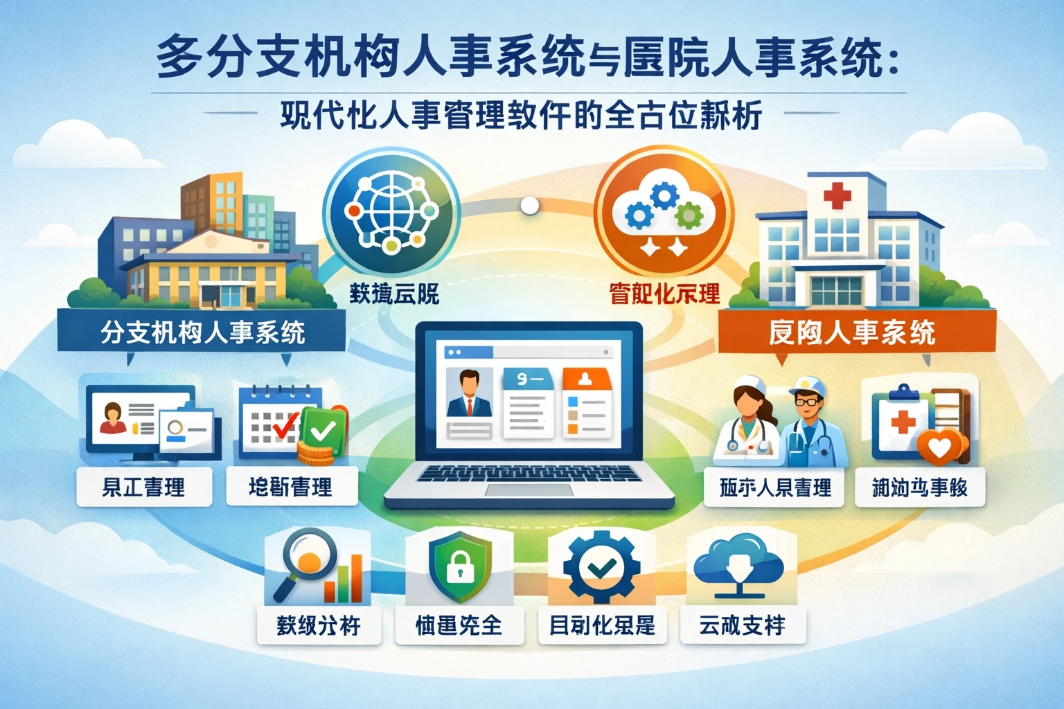 多分支机构人事系统与医院人事系统：现代化人事管理软件的全方位解析