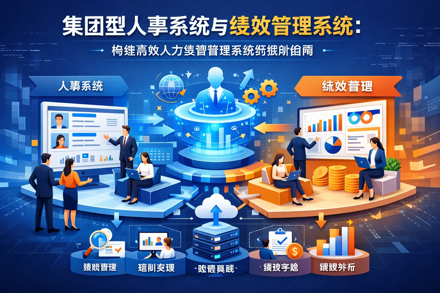 集团型人事系统与绩效管理系统：构建高效人力资源管理系统的进阶指南