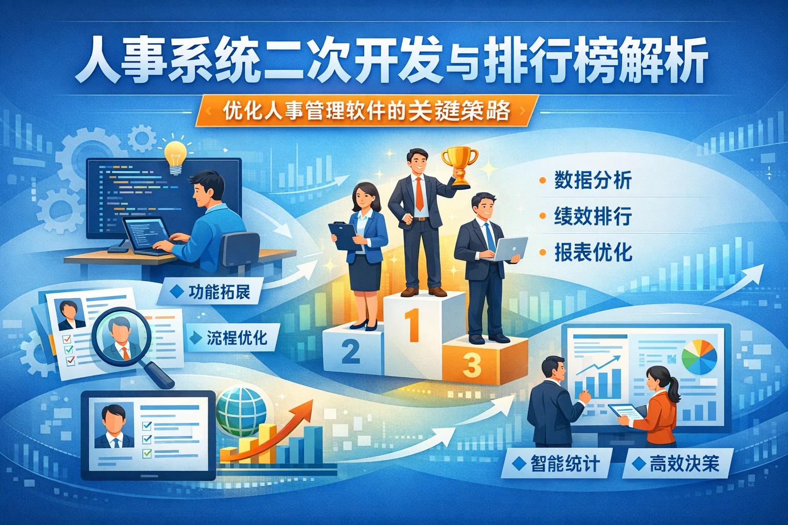 人事系统二次开发与排行榜解析：优化人事管理软件的关键策略
