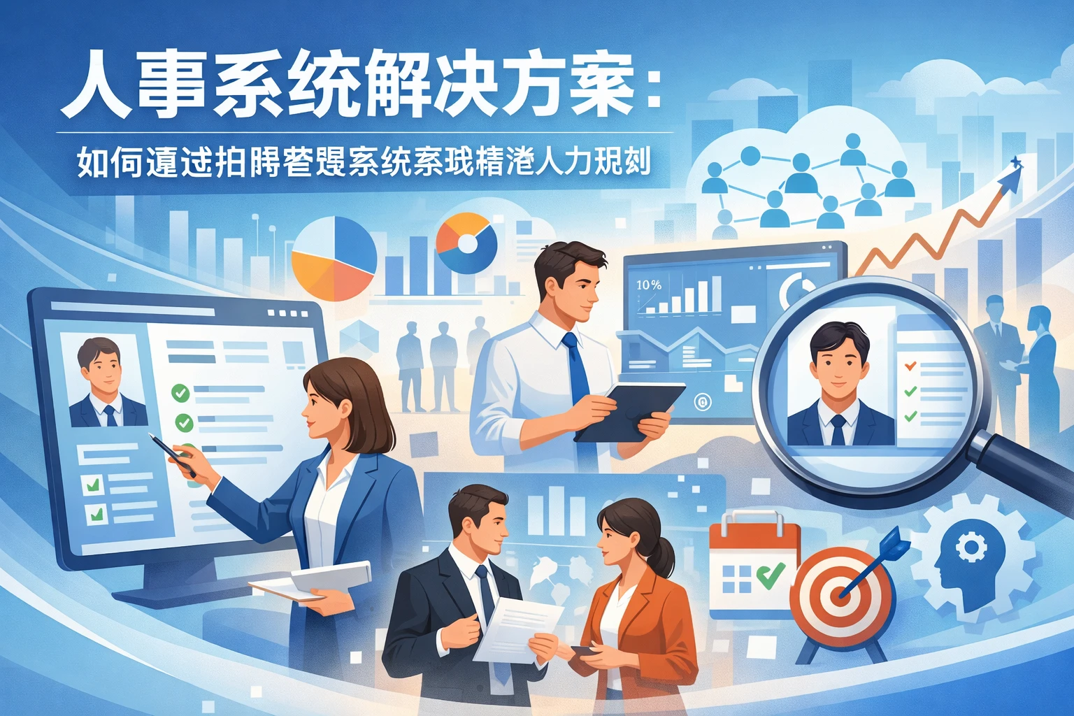 人事系统解决方案：如何通过招聘管理系统实现精准人力规划