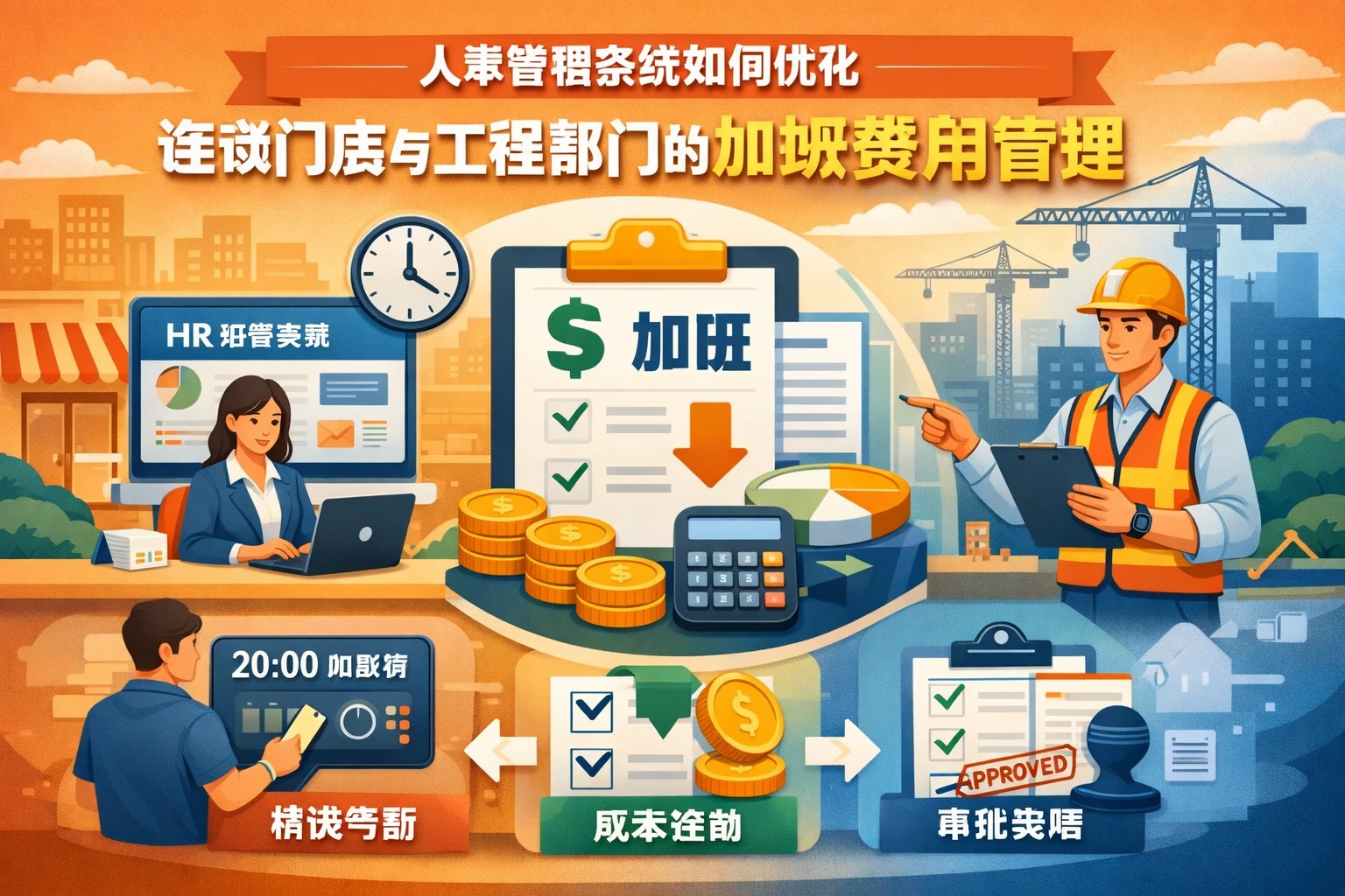 人事管理系统如何优化连锁门店与工程部门的加班费用管理