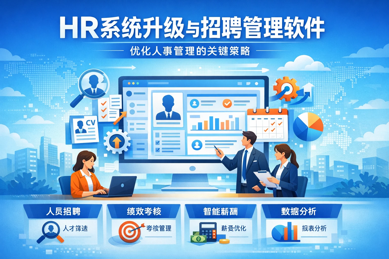 HR系统升级与招聘管理软件：优化人事管理的关键策略