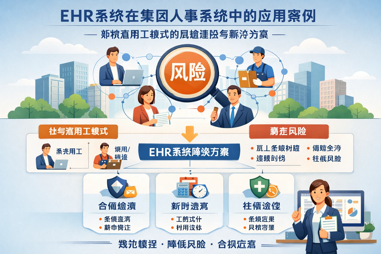 EHR系统在集团人事系统中的应用案例：非标准用工模式的风险管控与解决方案