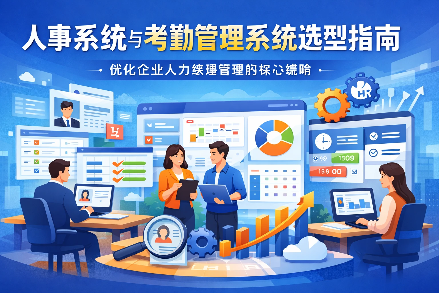 人事系统与考勤管理系统选型指南：优化企业人力资源管理的核心策略