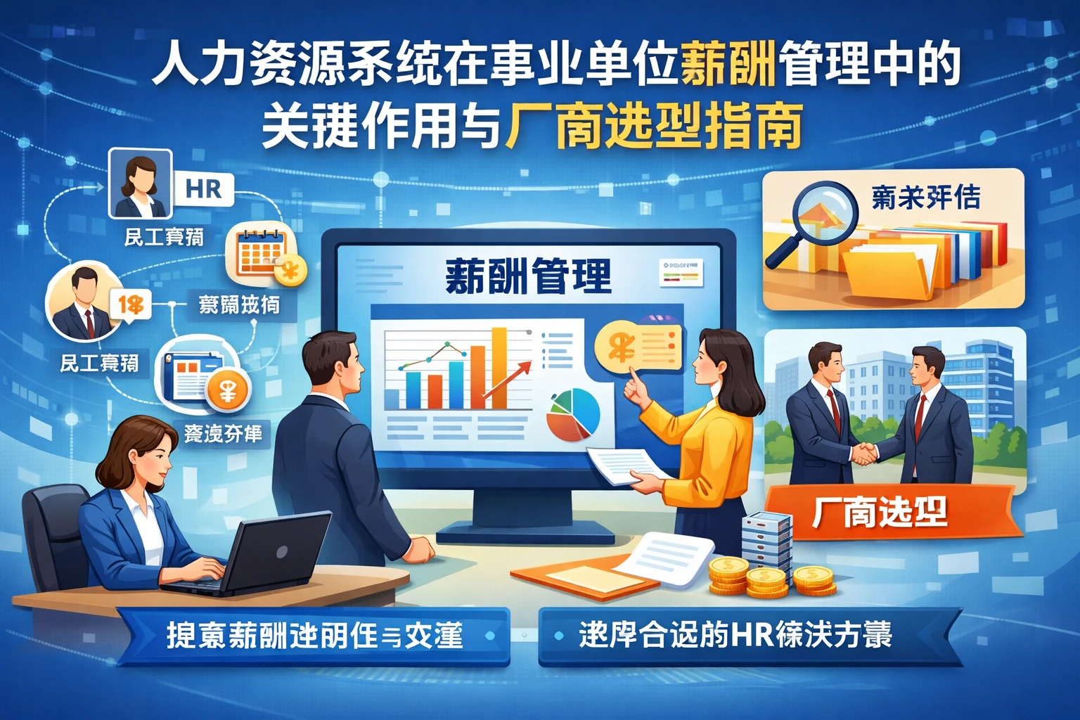 人力资源系统在事业单位薪酬管理中的关键作用与厂商选型指南