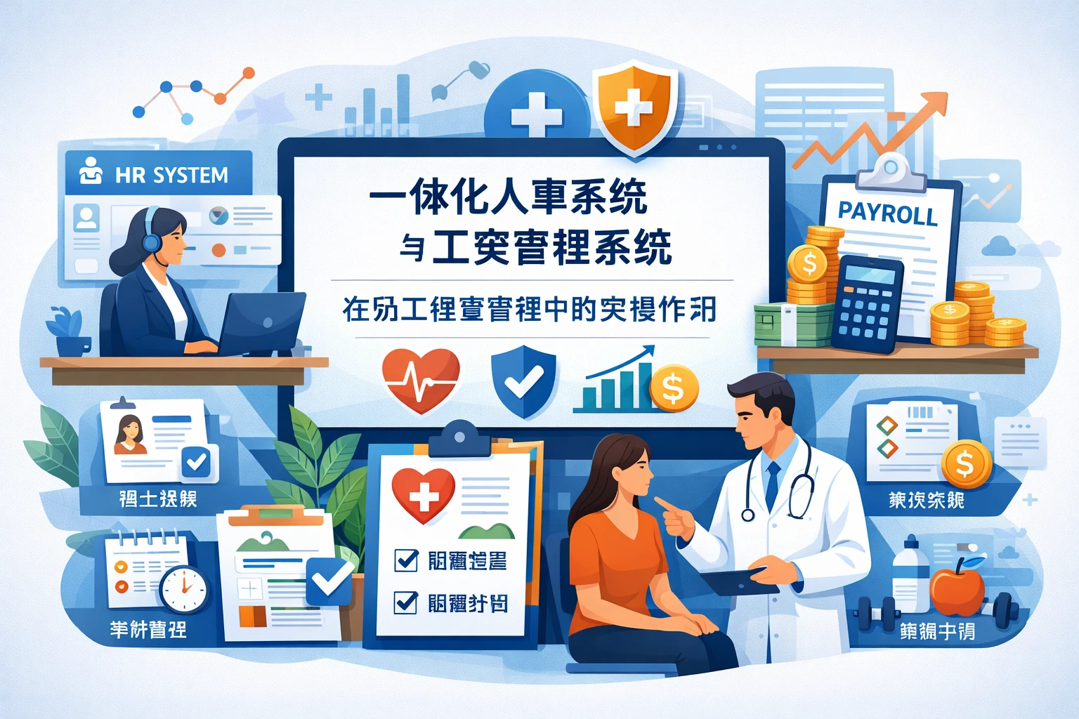 一体化人事系统与工资管理系统在员工健康管理中的关键作用