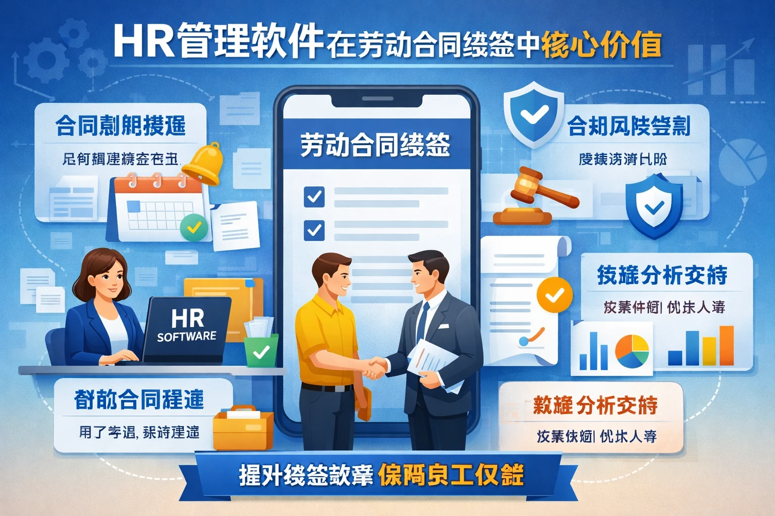 HR管理软件在劳动合同续签中的核心价值