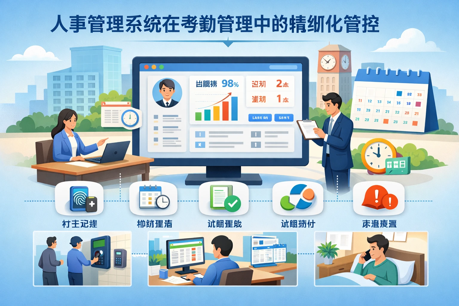 人事管理系统在考勤管理中的精细化管控
