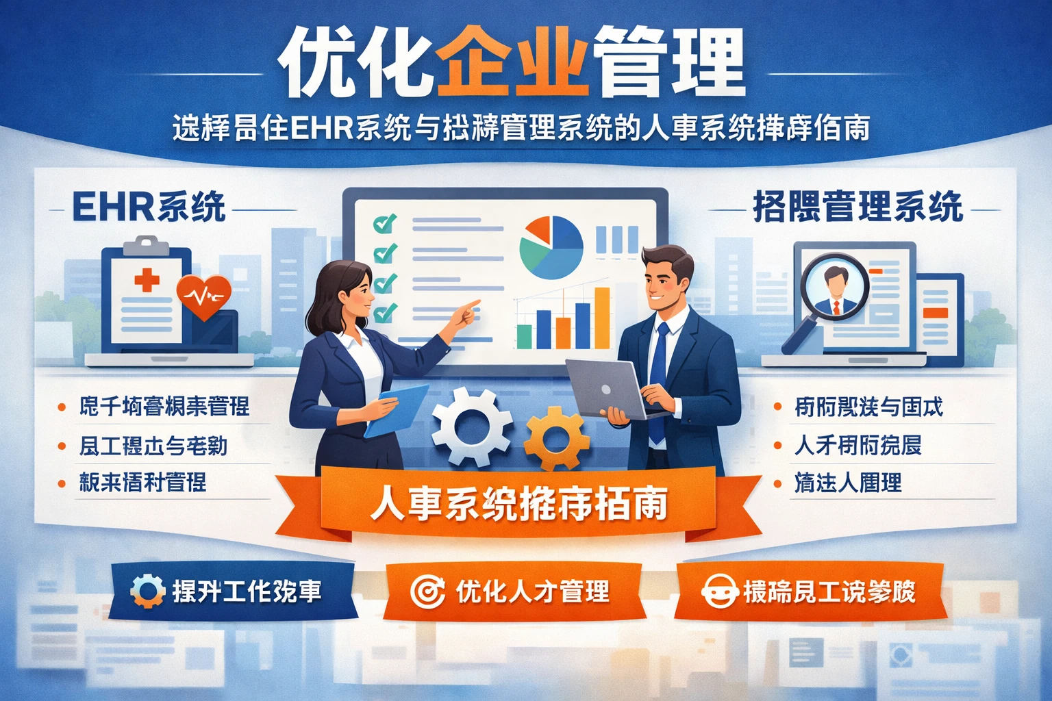 优化企业管理：选择最佳EHR系统与招聘管理系统的人事系统推荐指南