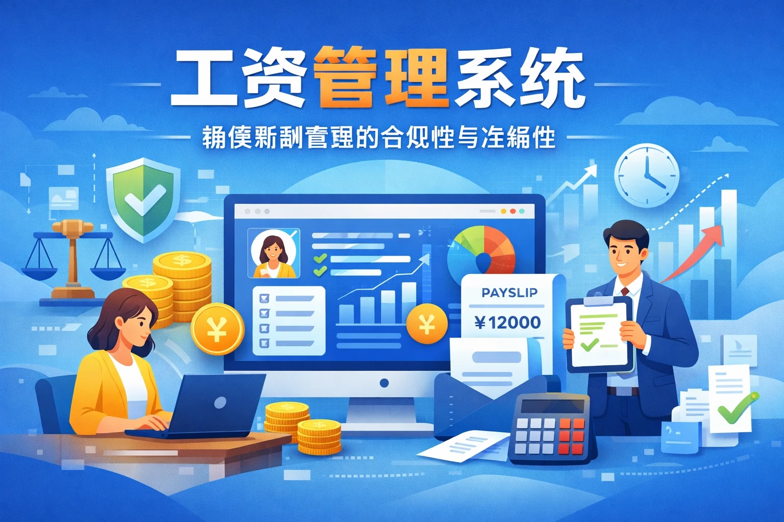 工资管理系统：确保薪酬管理的合规性与准确性