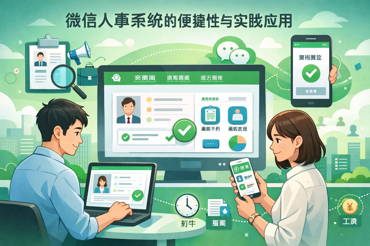 微信人事系统的便捷性与实践应用