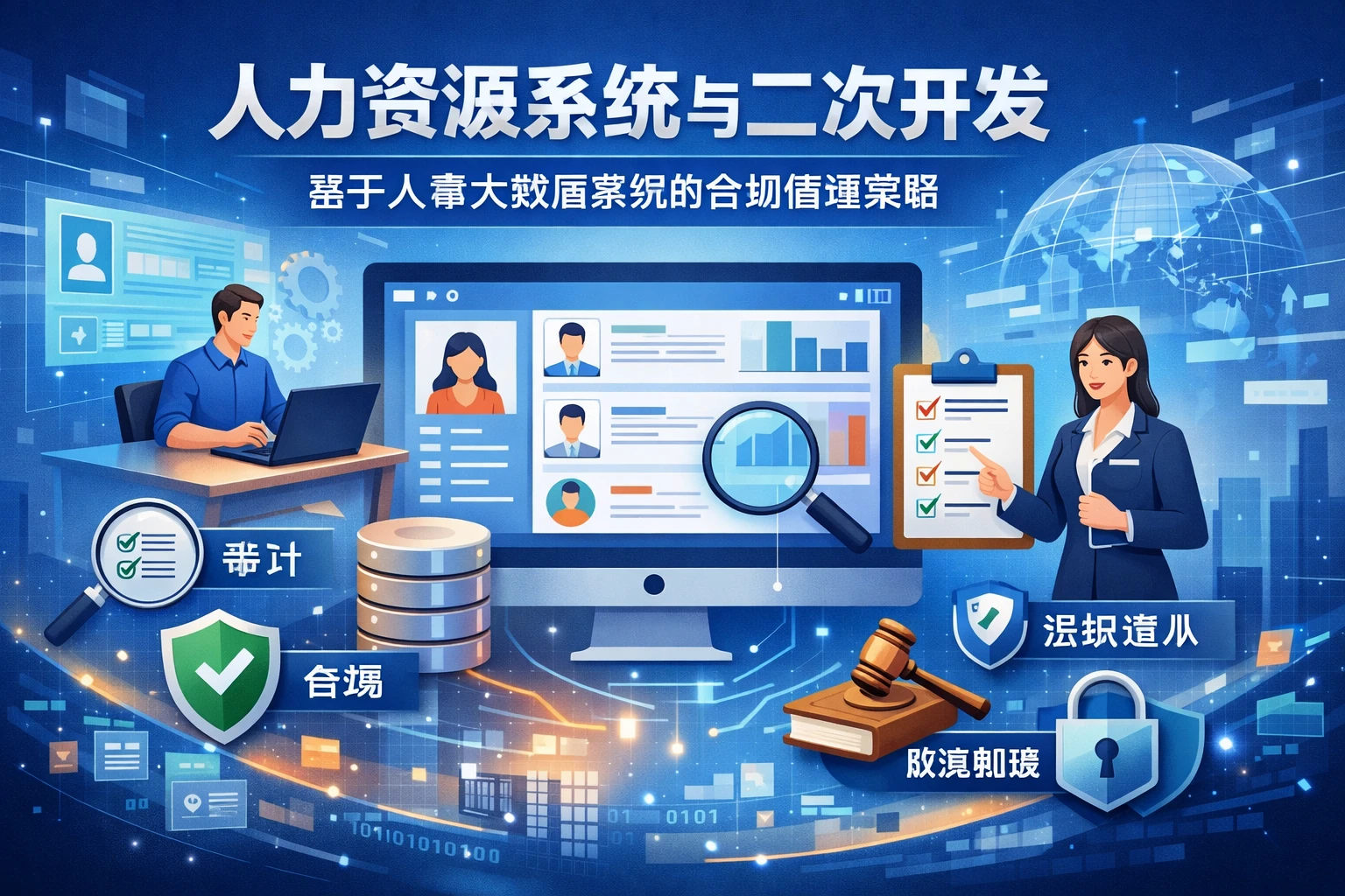 人力资源系统与二次开发:基于人事大数据系统的合规管理策略