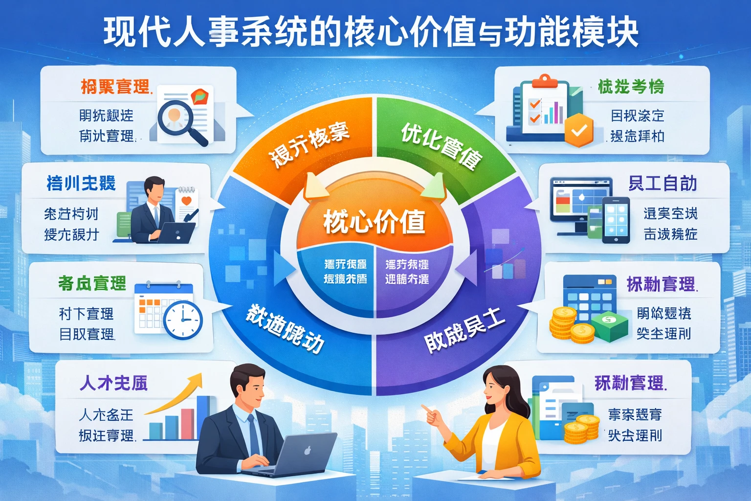 现代人事系统的核心价值与功能模块