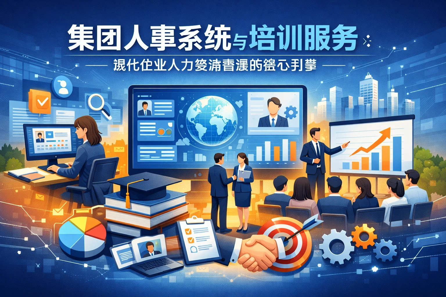 集团人事系统与培训服务：现代企业人力资源管理的核心引擎