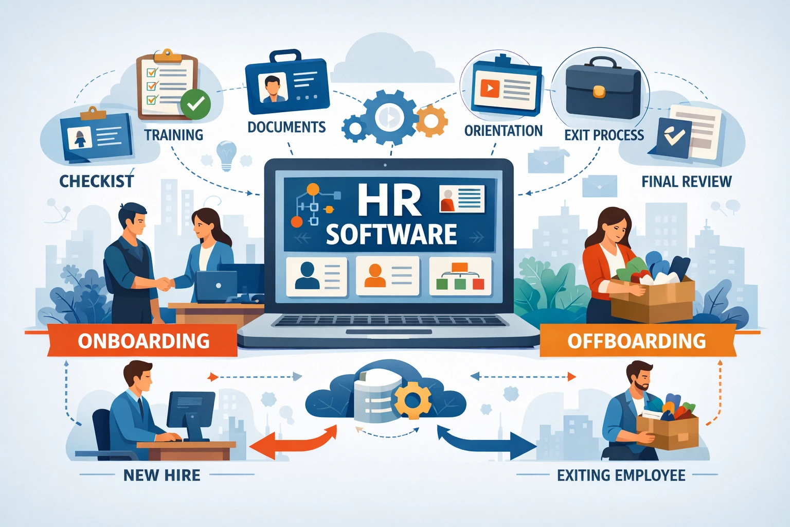 人力资源软件在入职离职流程中的关键作用