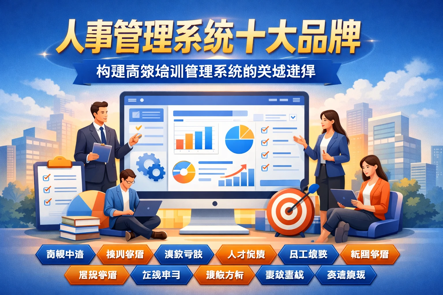 人事管理系统十大品牌：构建高效培训管理系统的关键选择