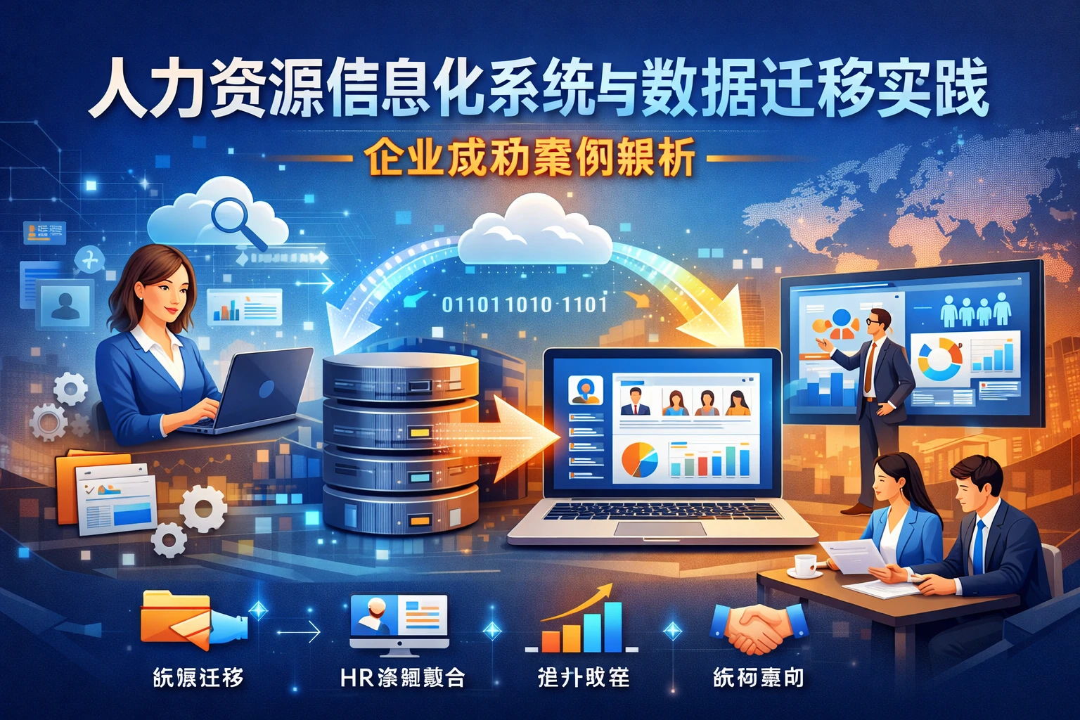 人力资源信息化系统与数据迁移实践：企业成功案例解析