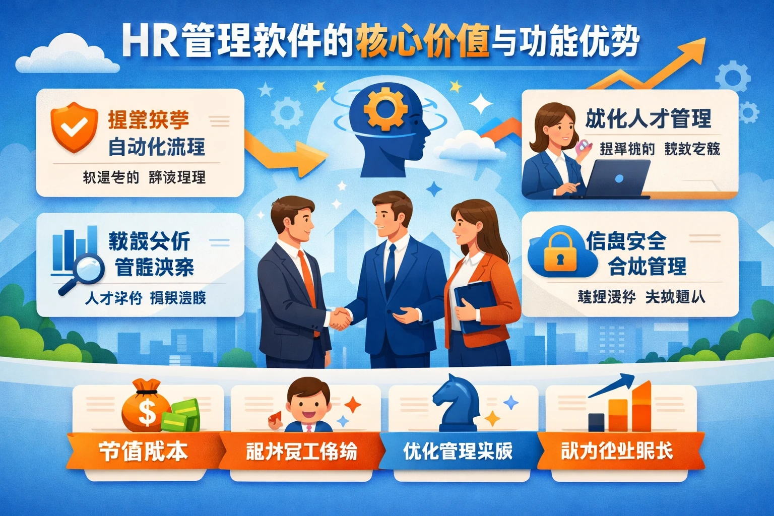 HR管理软件的核心价值与功能优势