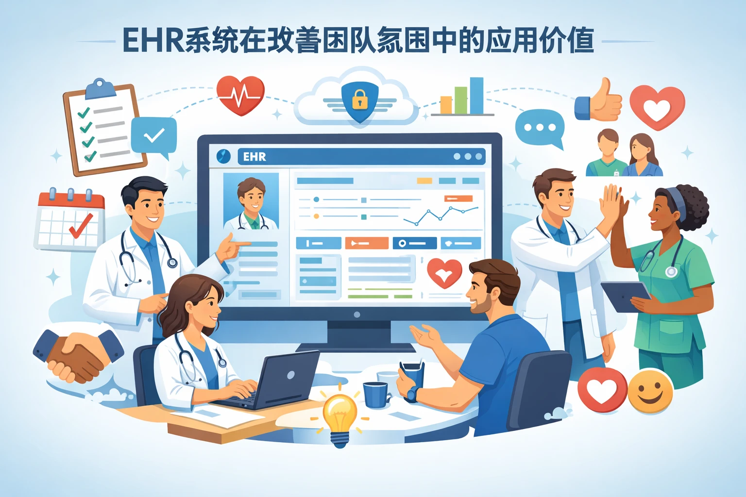ehr系统在改善团队氛围中的应用价值
