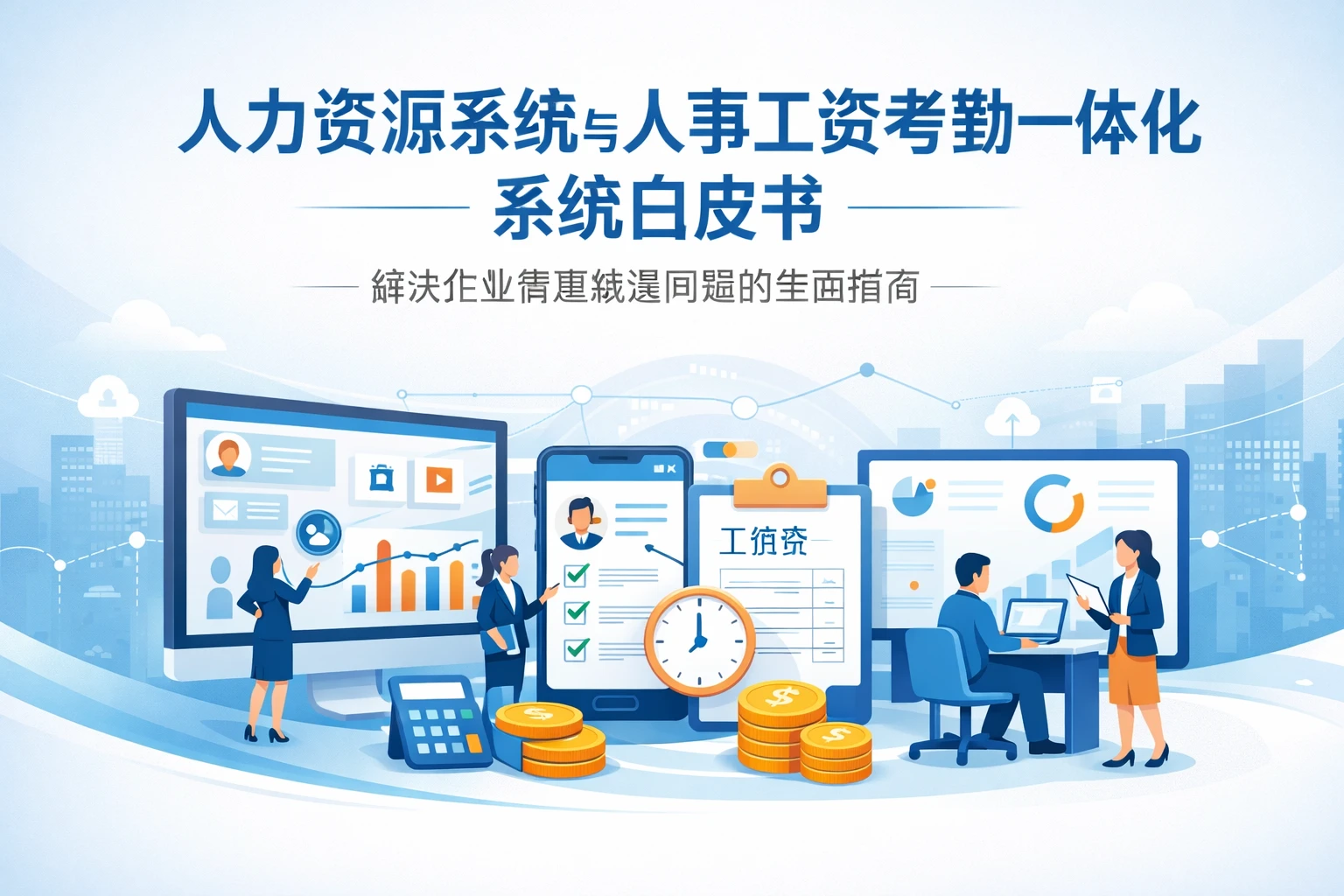 人力资源系统与人事工资考勤一体化系统白皮书：解决企业管理散漫问题的全面指南