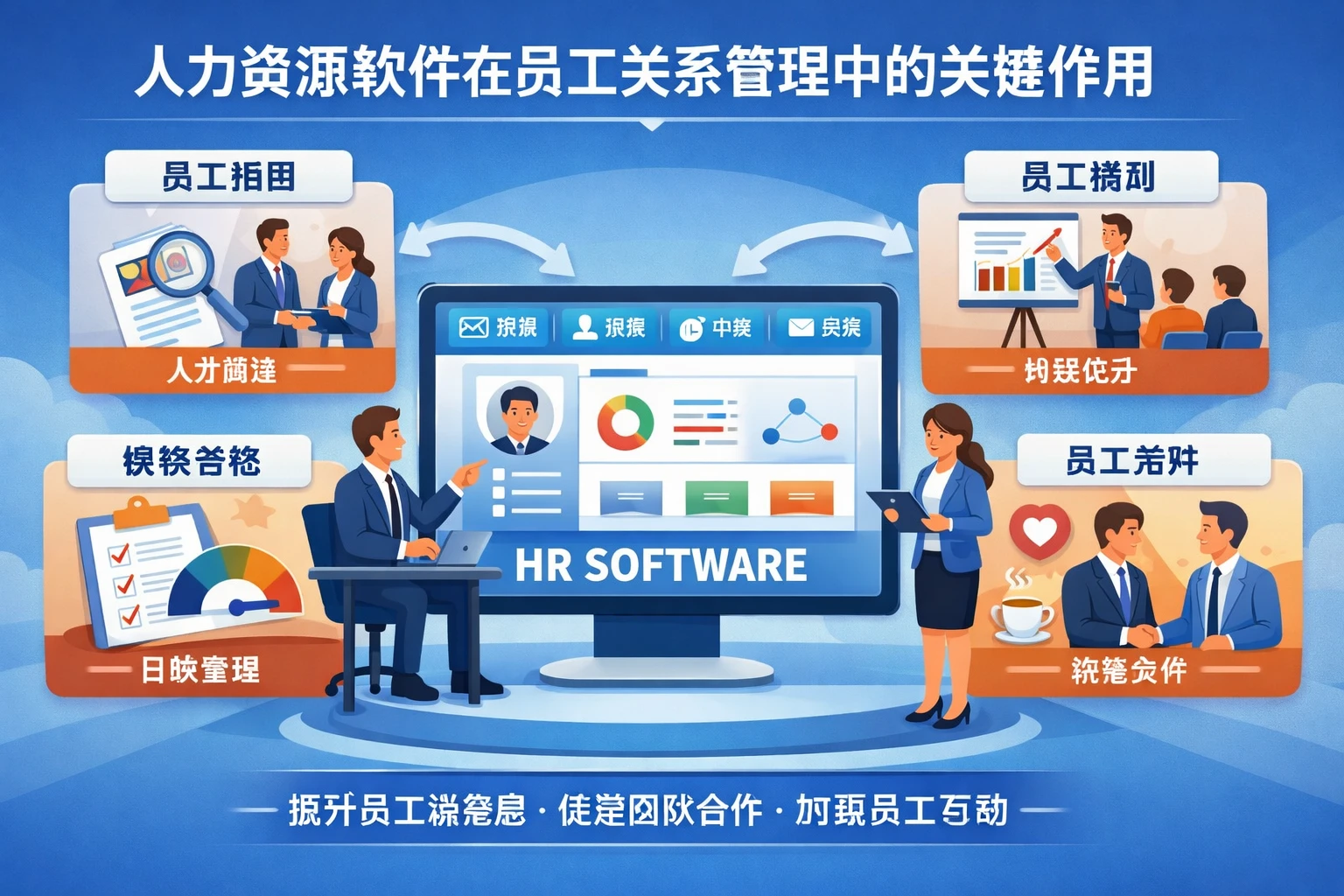 人力资源软件在员工关系管理中的关键作用