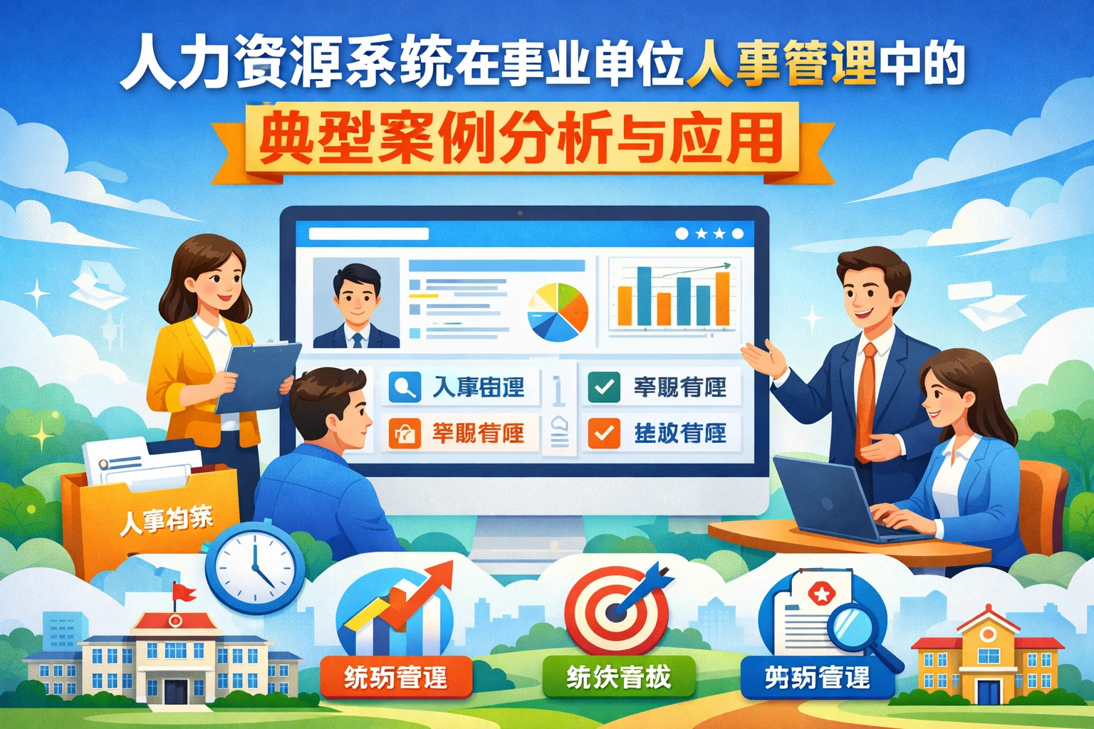 人力资源系统在事业单位人事管理中的典型案例分析与应用
