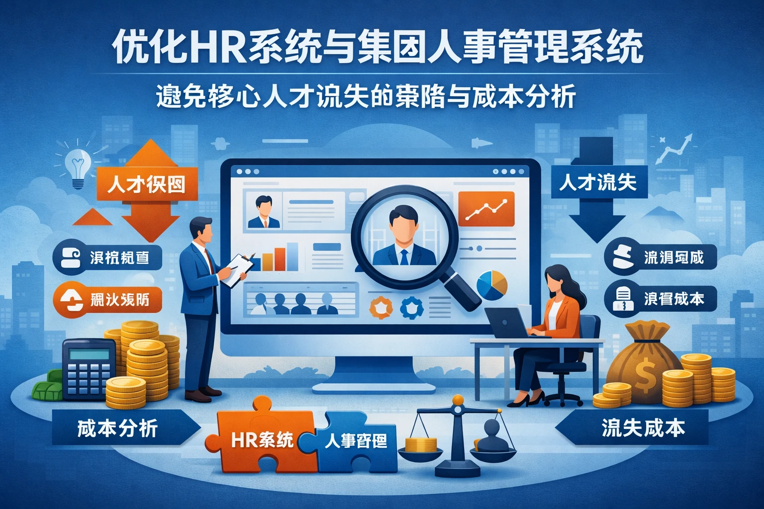 优化HR系统与集团人事管理系统：避免核心人才流失的策略与成本分析