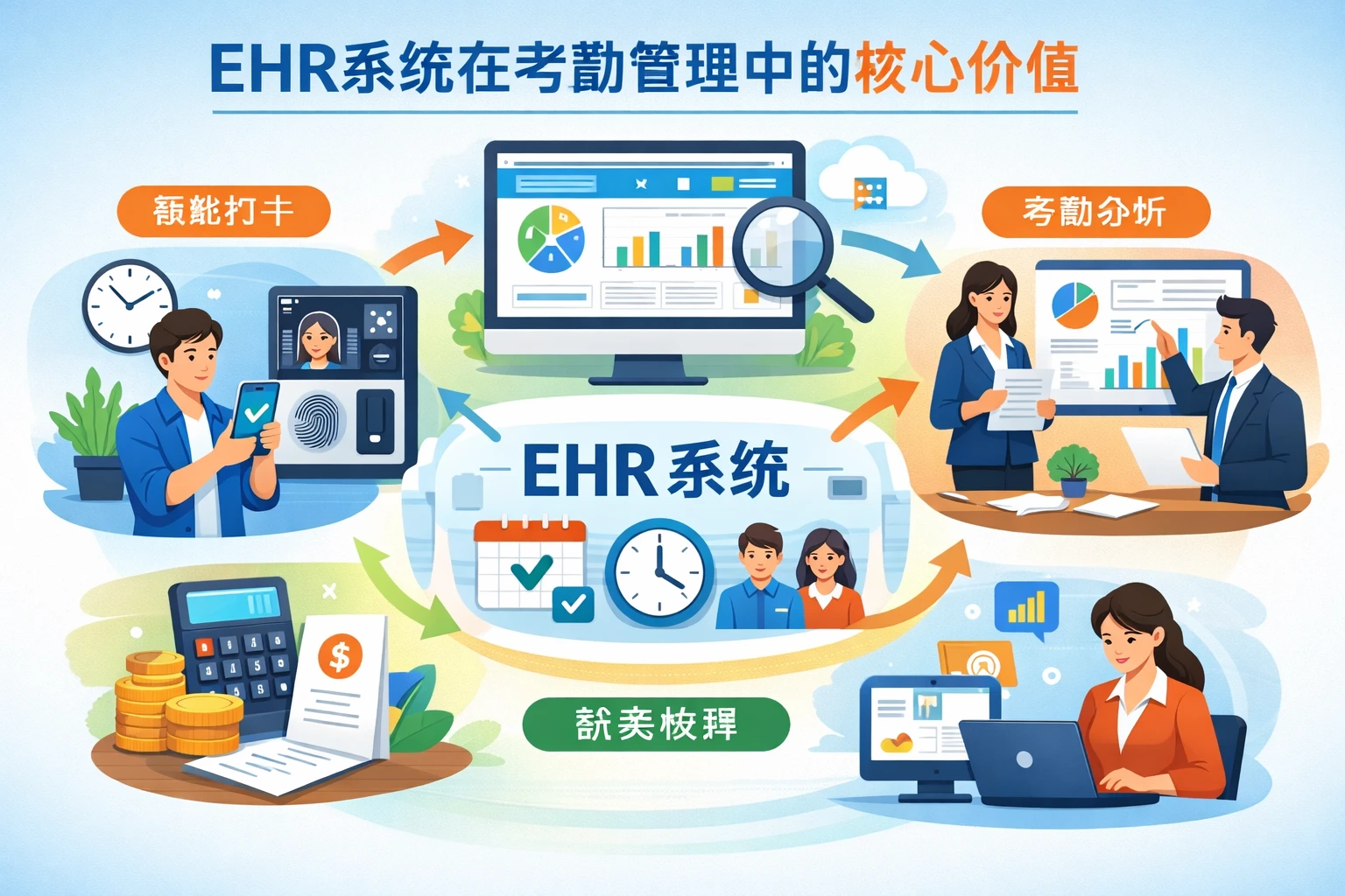 ehr系统在考勤管理中的核心价值