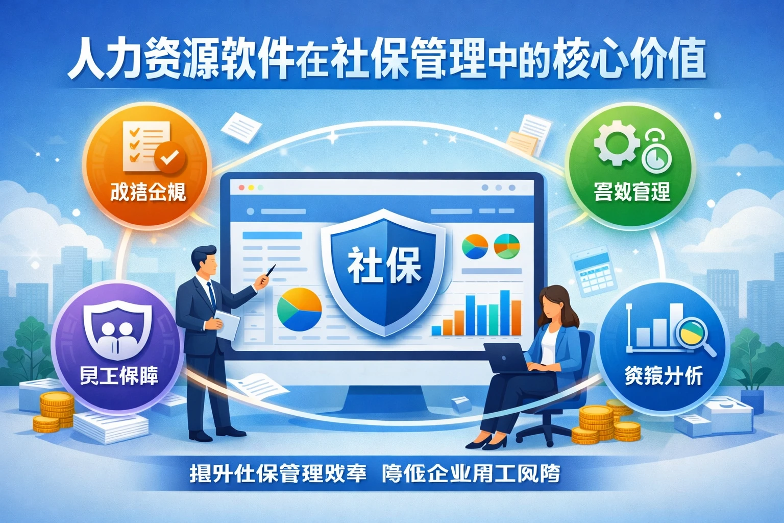 人力资源软件在社保管理中的核心价值