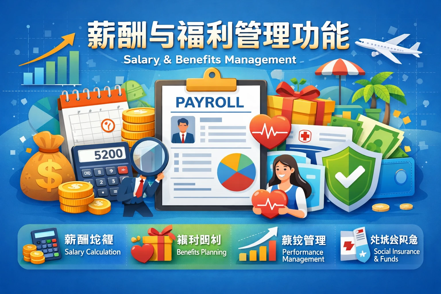 薪酬与福利管理功能