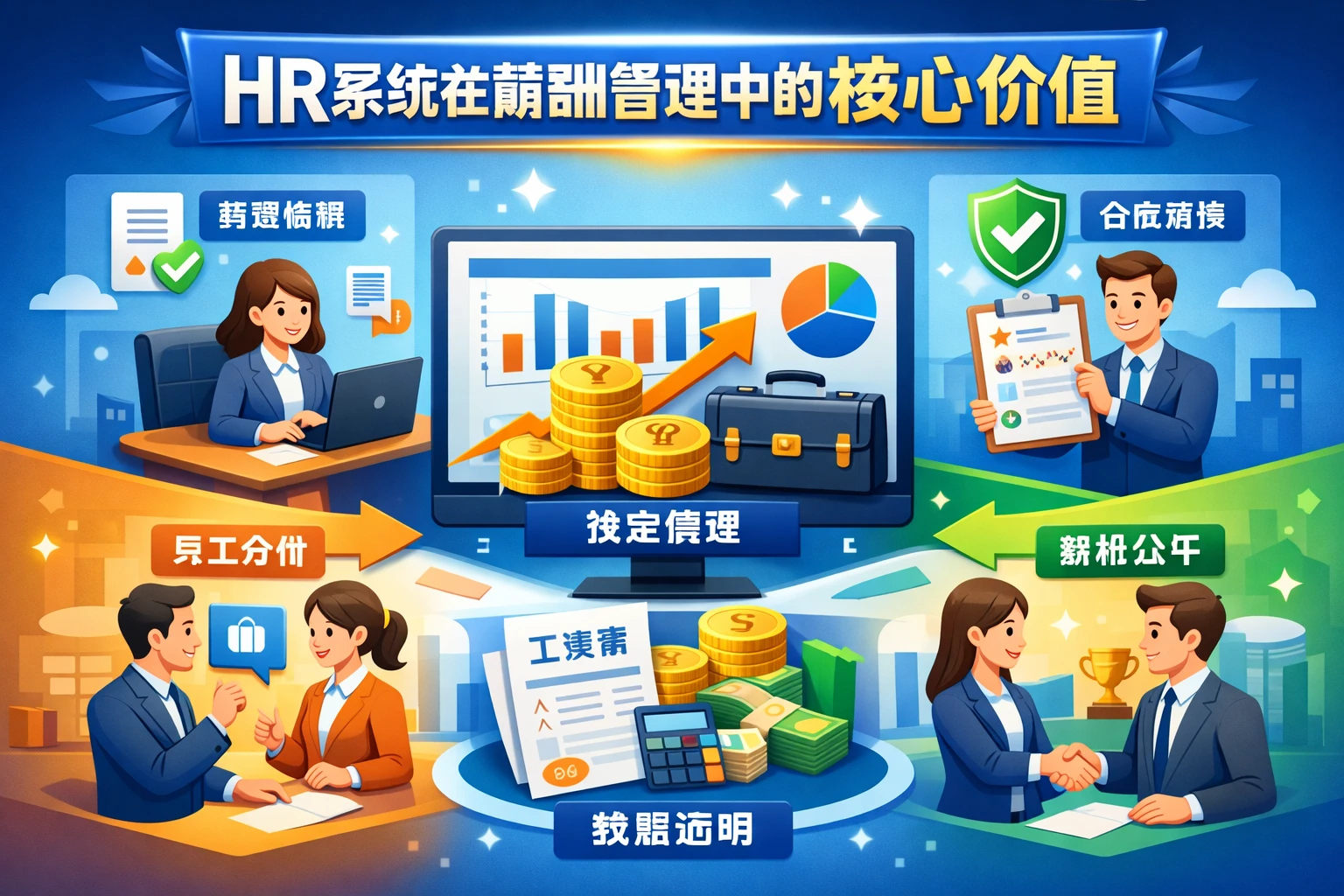 HR系统在薪酬管理中的核心价值